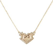 Load image into Gallery viewer, “Butterfly effect”&lt;br&gt;Diamond Necklace&lt;br&gt;1522A
