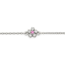 Load image into Gallery viewer, “sakura” &lt;br&gt;Pink Sapphire bracelet&lt;br&gt;1412B
