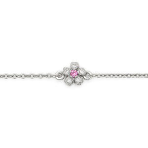 “sakura” <br>Pink Sapphire bracelet<br>1412B