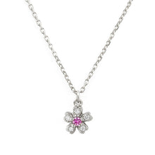 Load image into Gallery viewer, “sakura”&lt;br&gt;Pink Sapphire Necklace&lt;br&gt;1253B
