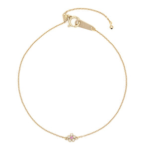 “sakura” <br>Pink Sapphire bracelet<br>1412B